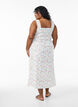 Zomerjurk met brede bandjes, Wit, Model image number 1