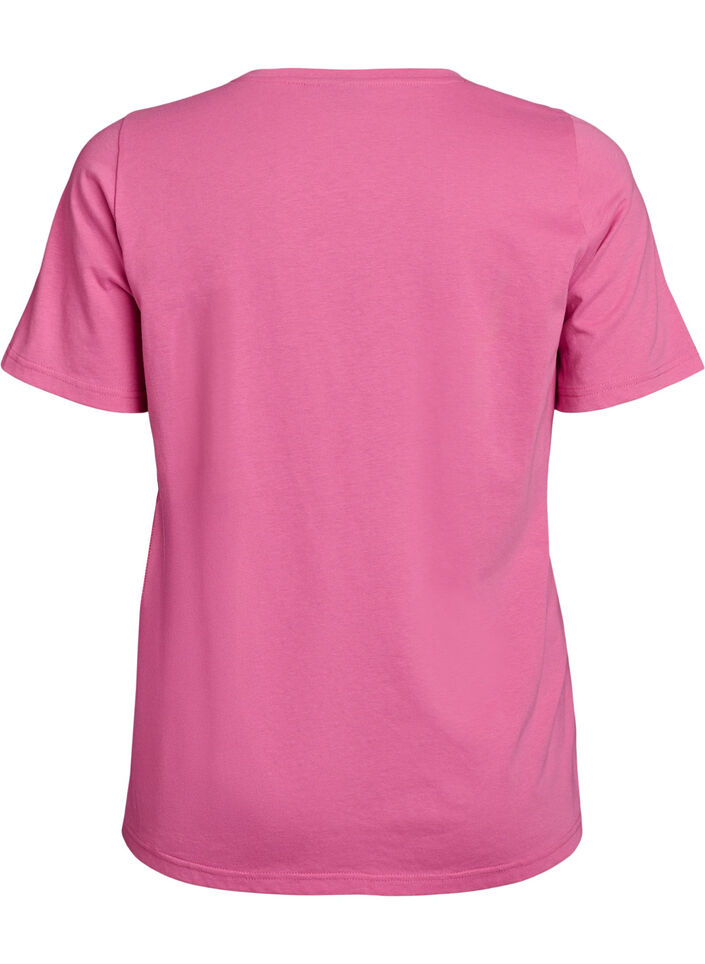 FLASH - T-shirt met print, Roze, Packshot image number 1