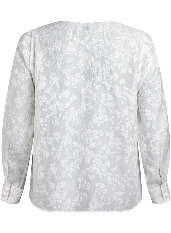 Shirt met ton sur ton patroon, Off White, Packshot