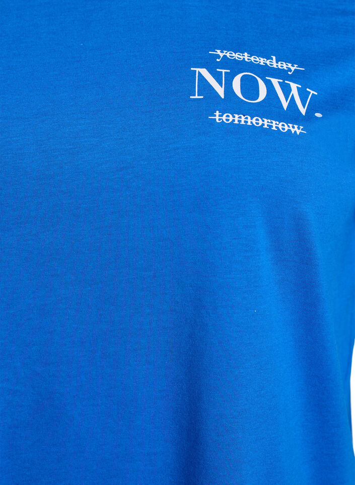 FLASH - T-shirt met motief, Blauw, Packshot image number 2