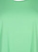 T-shirt met korte mouwen in een katoenmix, Groen, Packshot image number 2