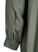 Viscose shirt met A-lijn vorm, Groen, Packshot image number 3
