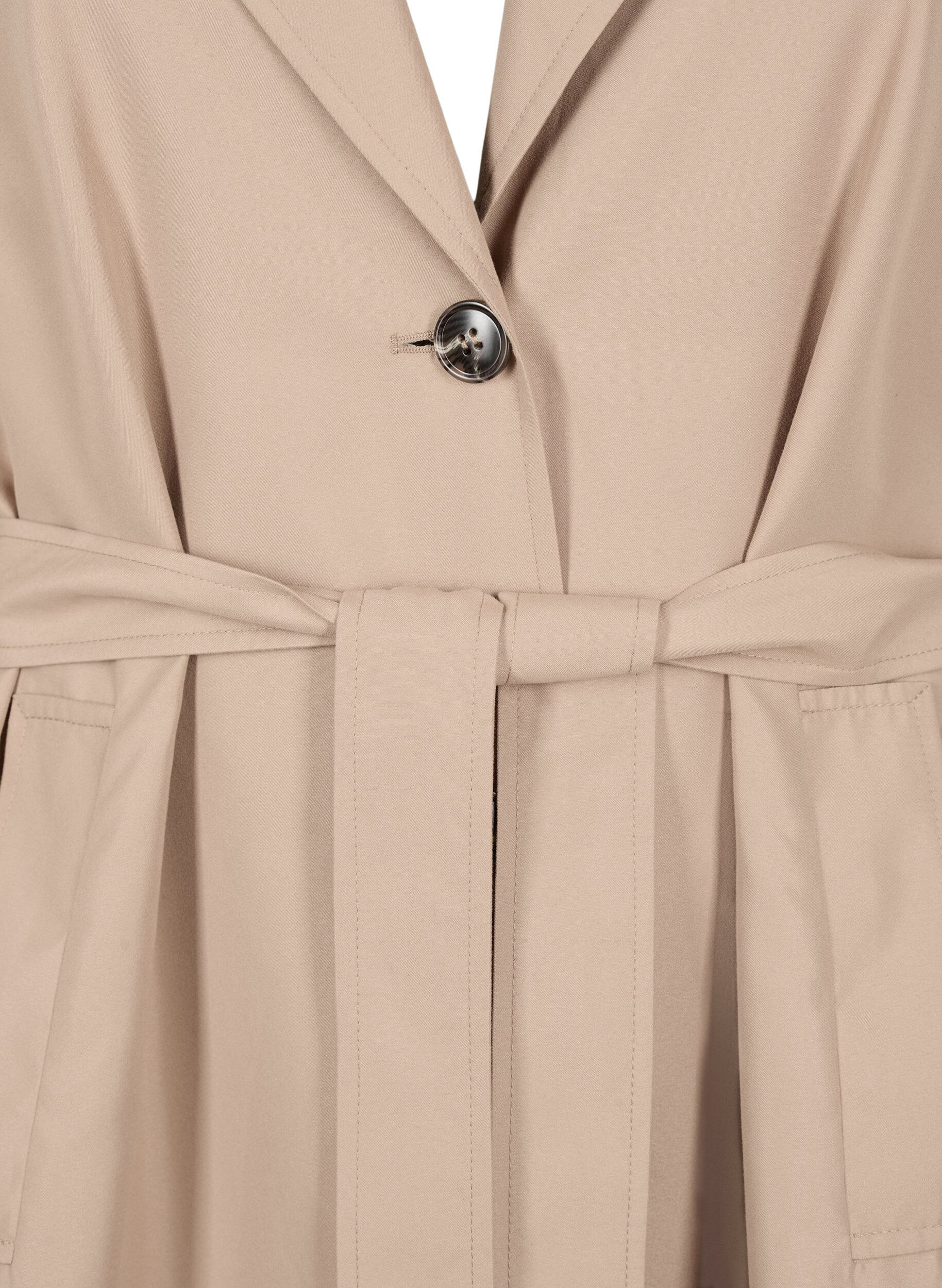 ZizziLange trenchcoat met riem, Nomad, Packshot image number 2