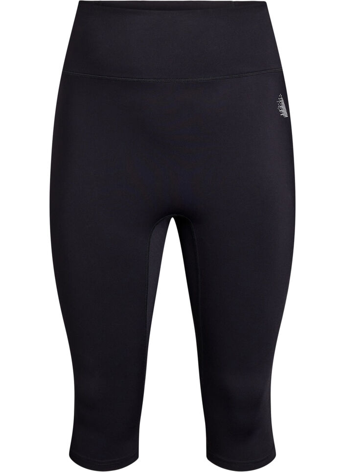 CORE, Squat-proof 3/4 workout leggings met zak, Black, Packshot