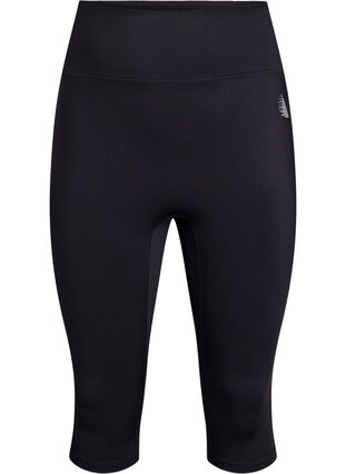 ZizziCORE, Squat-proof 3/4 workout leggings met zak, Black, Packshot image number 0