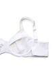 Minimizer-bh met gewatteerde bandjes, Wit, Packshot image number 3