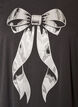 Katoenen T-shirt met print aan de voorkant, Grijs, Packshot image number 2