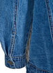 Denim shirt met luipaardprint details, Blauw, Packshot image number 3