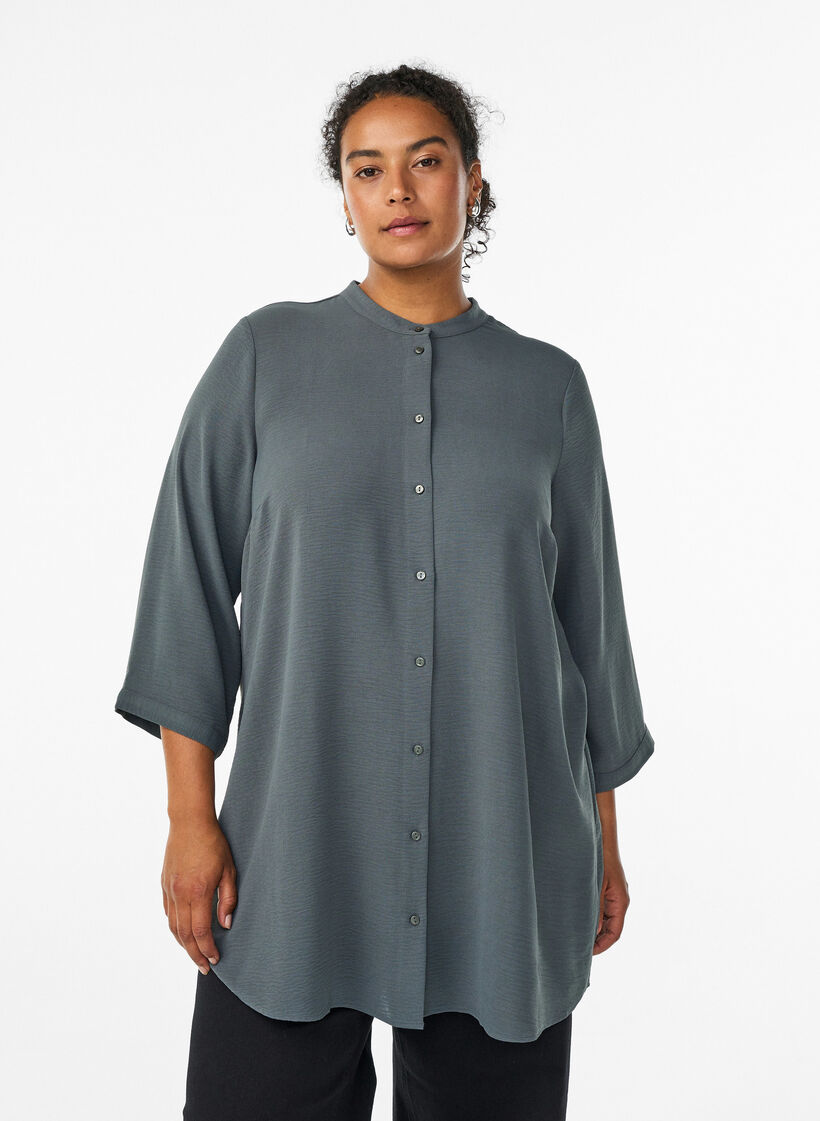 FLASH - Tuniek met 3/4 mouwen, Groen, Model image number 0
