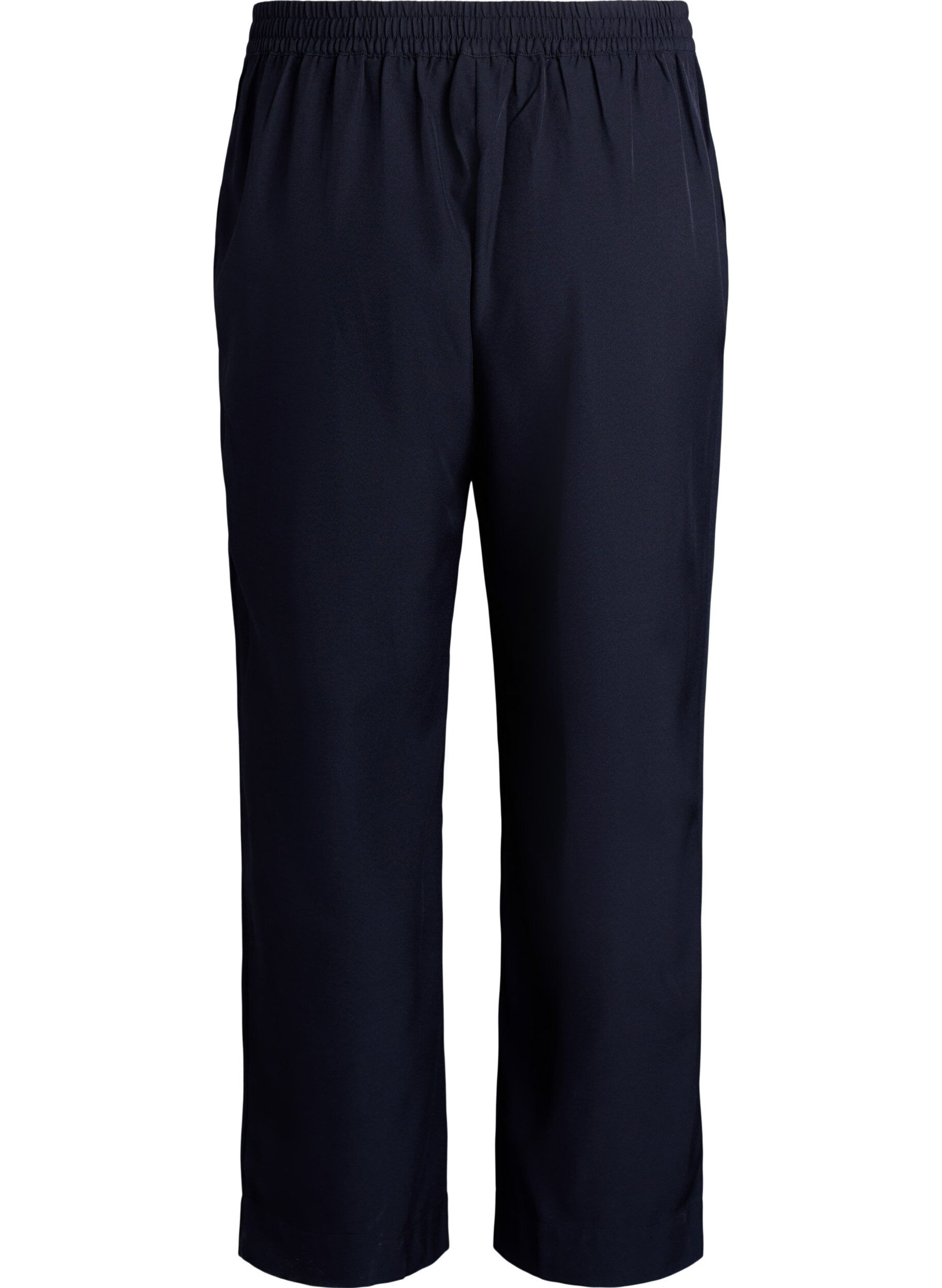 ZizziFLASH - Losse broek met zakken, Zwart, Packshot image number 1