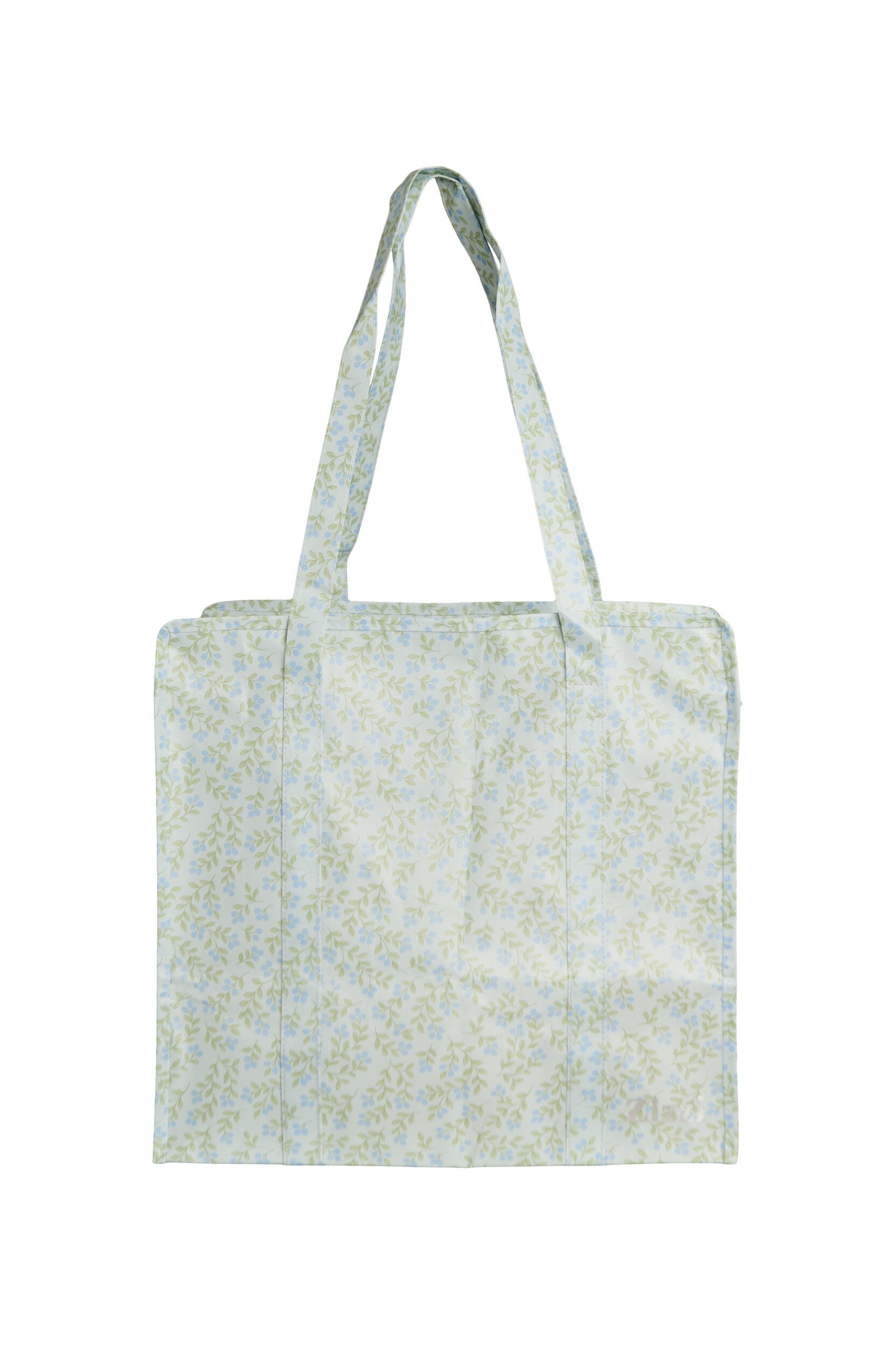 ZizziShoppingtas met ritssluiting, Blauw, Packshot image number 1