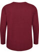 Basic jerseyblouse met lange mouwen, Rood, Packshot image number 1