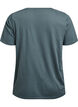 T-shirt met V-hals, Groen, Packshot image number 1