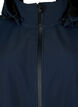 Korte softshell jas met afneembare capuchon, Blauw, Packshot image number 2
