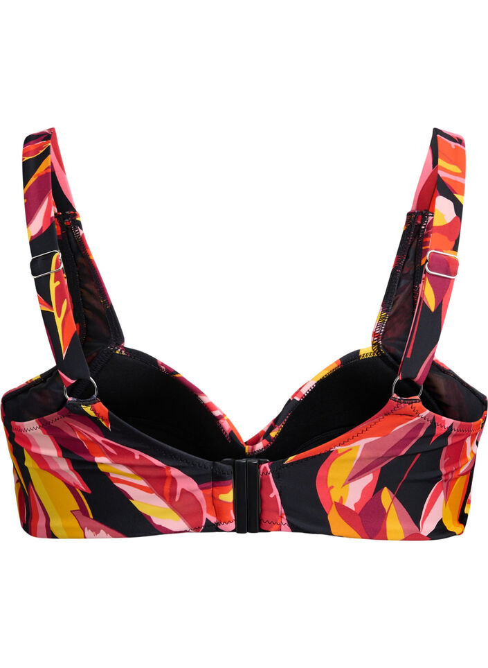 Gewatteerde bikinitop met print, Small Leaf Expl. AOP, Packshot