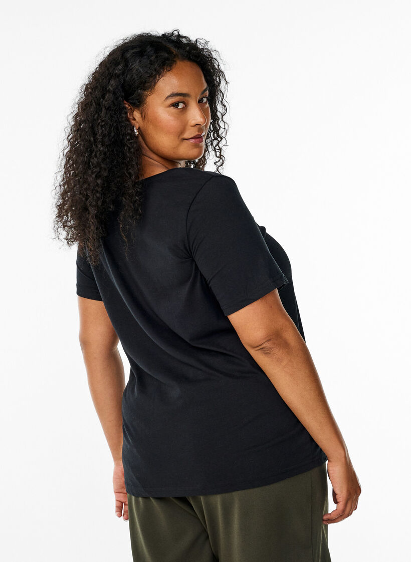 FLASH - T-shirt met motief, Zwart, Model image number 2