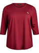 Sporttop met 3/4 mouwen, Rood, Packshot image number 0