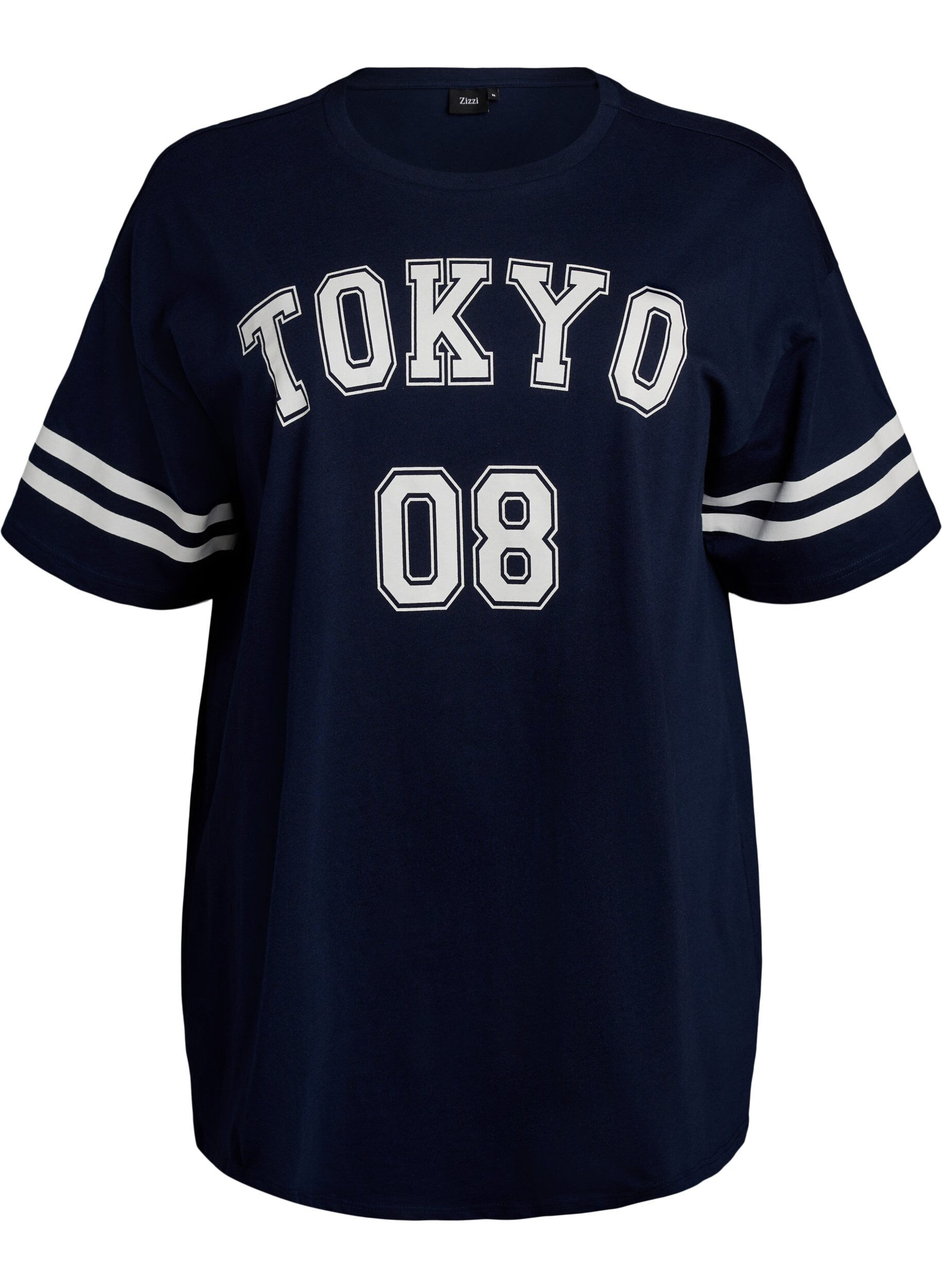 Sportief oversized college T-shirt