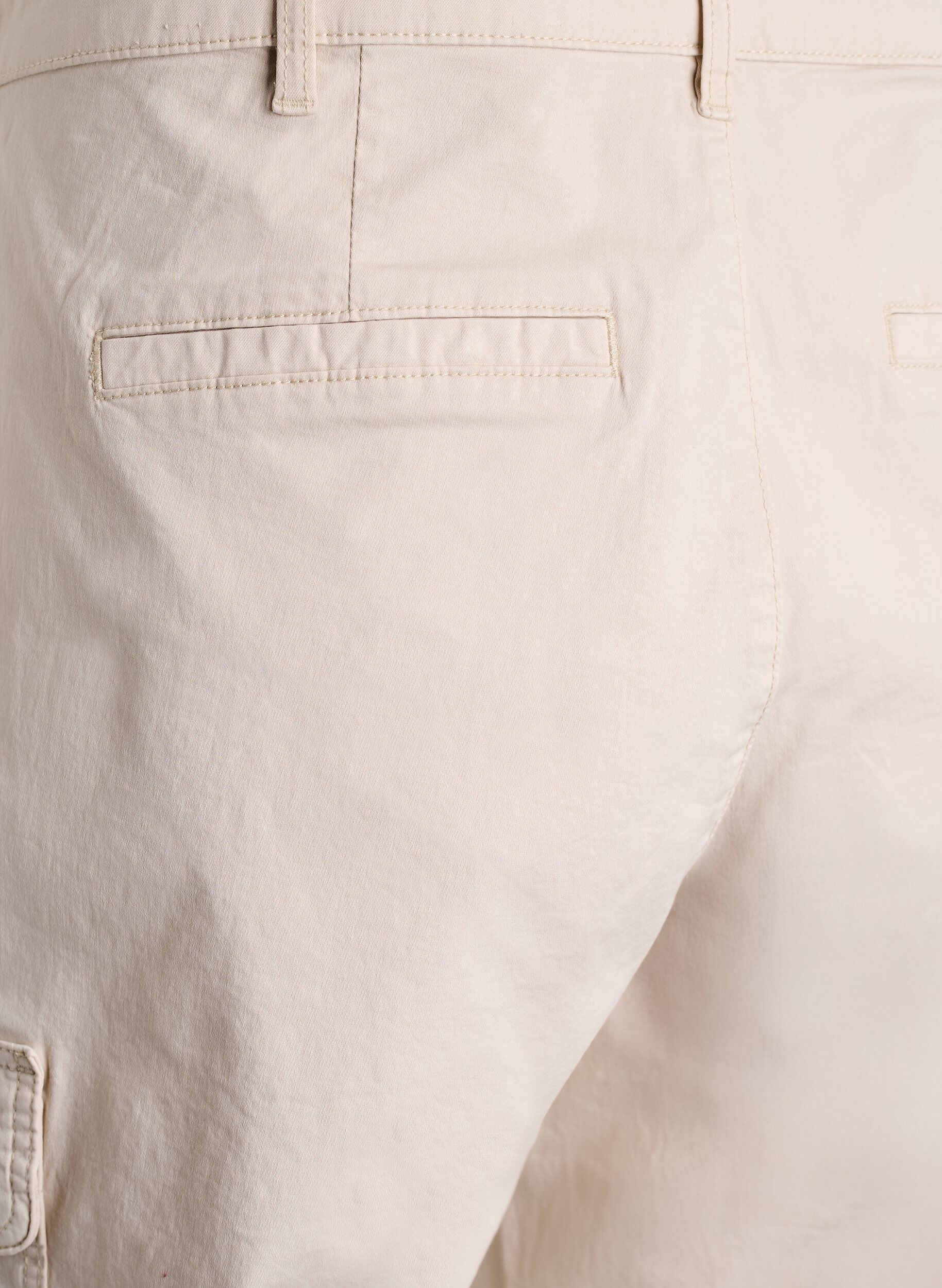 ZizziCargo knickers met hoge taille, Beige, Packshot image number 3