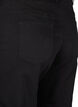 Gecropte Vera jeans met een straight-fit, Zwart, Packshot image number 3