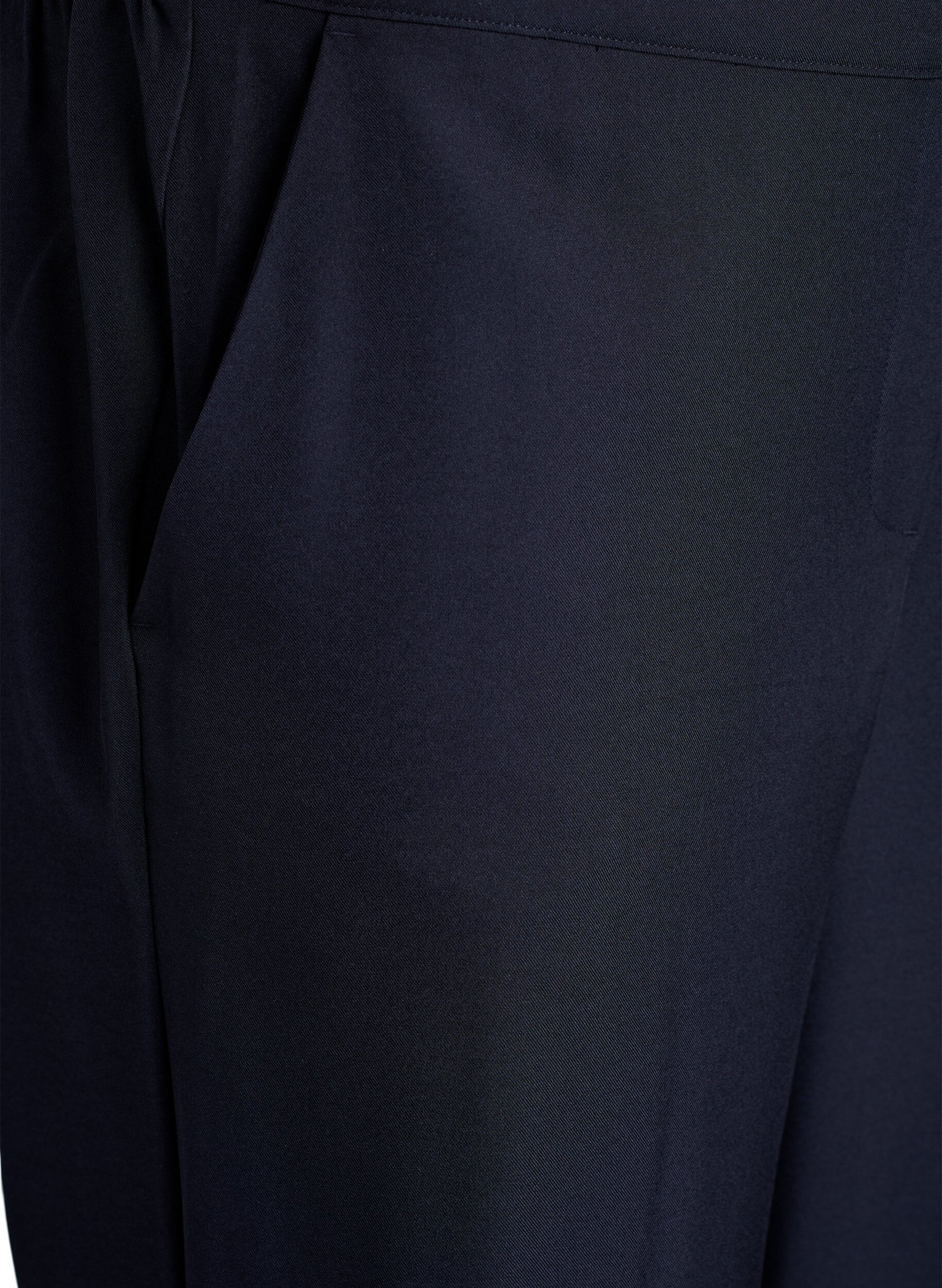 ZizziFLASH - Losse broek met zakken, Zwart, Packshot image number 2