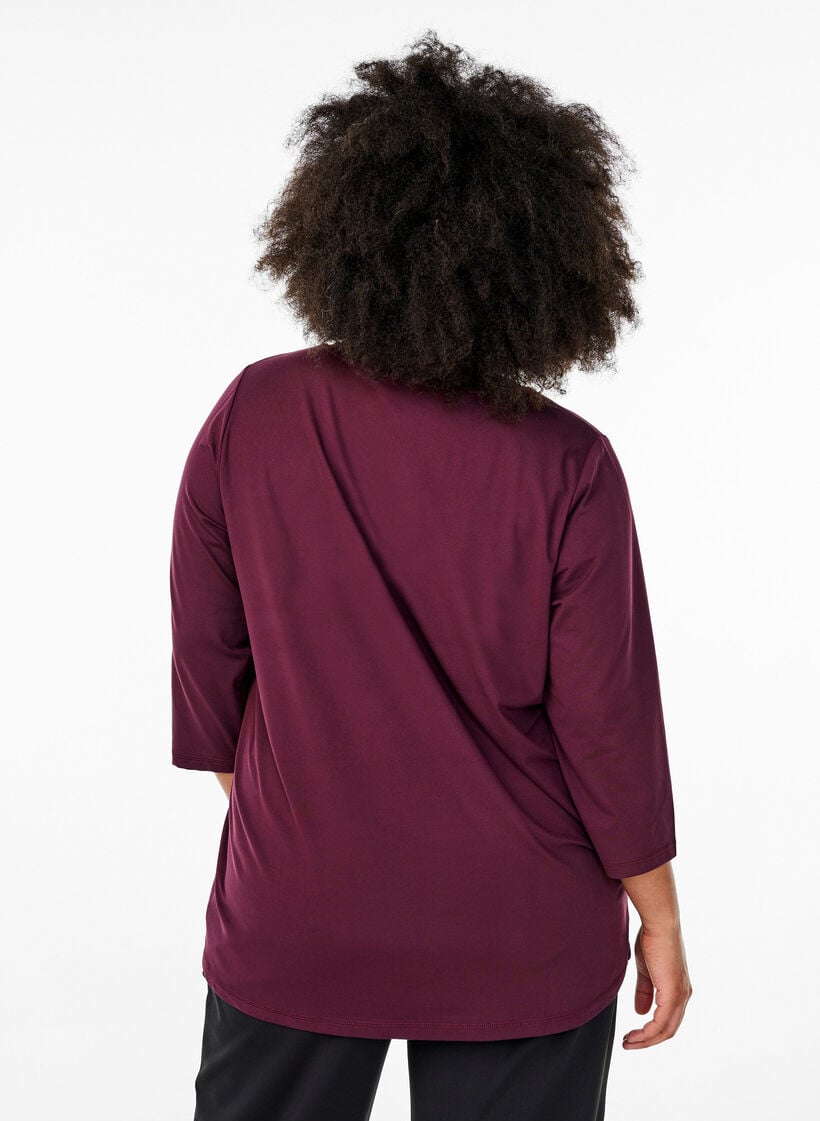 Training blouse met 3/4 mouwen, Winetasting, Model