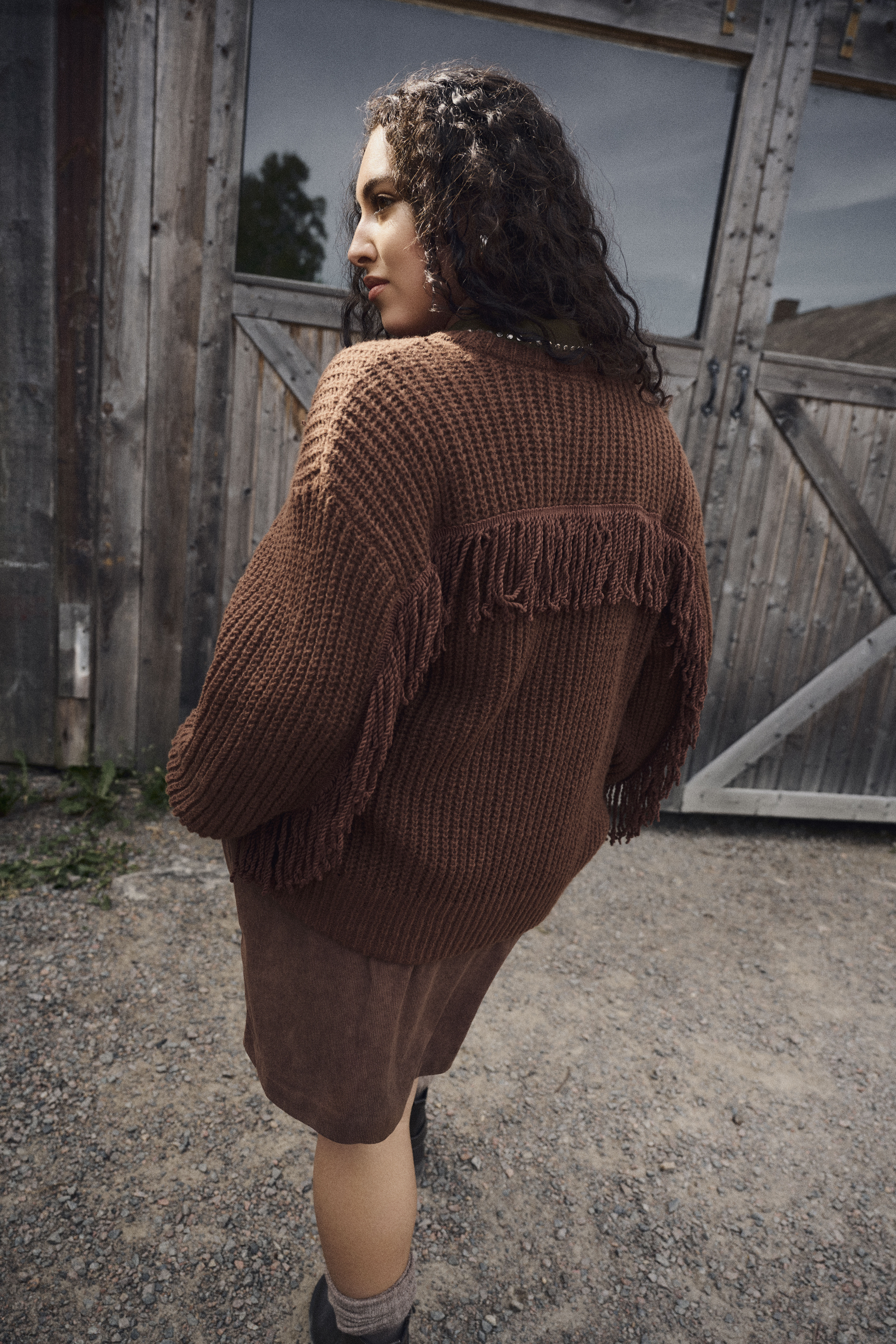 Breiwerk met franjes, , Model