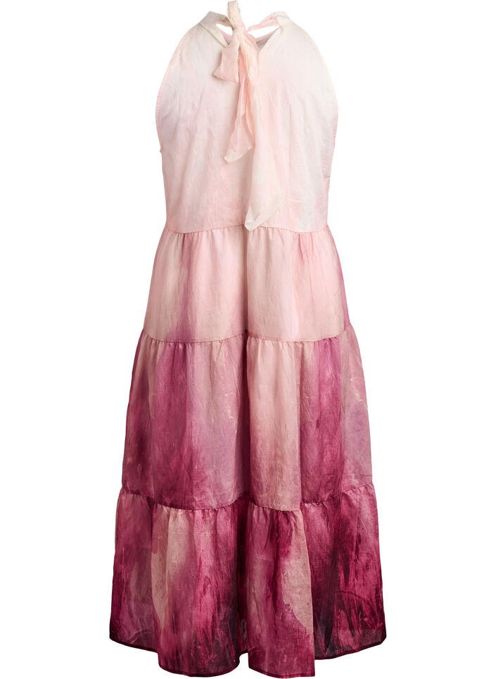 Midi halterjurk, Roze, Packshot image number 1