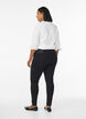 Legging met breed elastiek in de taille, Zwart, Model image number 1