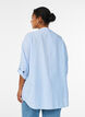 Geruite tuniek met 3/4 mouwen, Blauw, Model image number 2