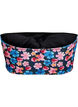 Bloemen bandeau bikinitop, Rood, Packshot image number 1