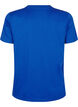 Basic katoenen T-shirt met ronde hals, Blauw, Packshot image number 1