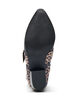 Wide fit - Luipaard print enkellaarsje met gesp en studs, Bruin, Packshot image number 5