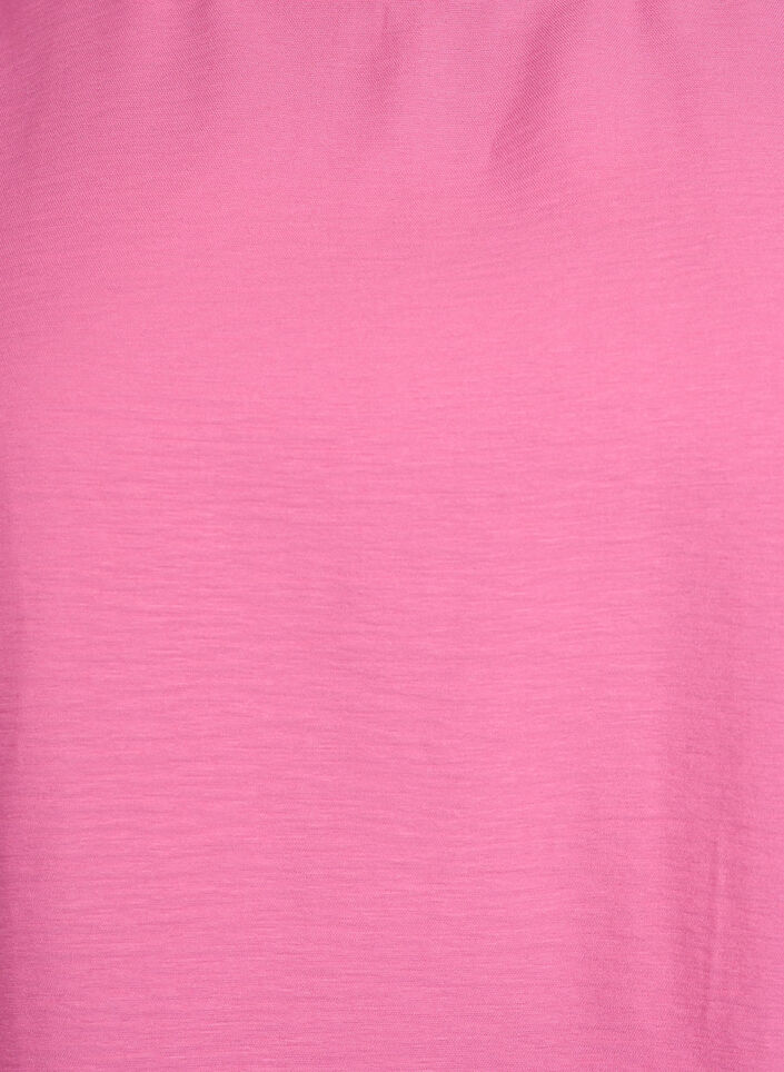 Blouse met korte, wijde mouwen, Roze, Packshot image number 2