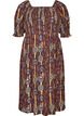 Zomerjurk in viscose met paisley print, Paars, Packshot image number 0