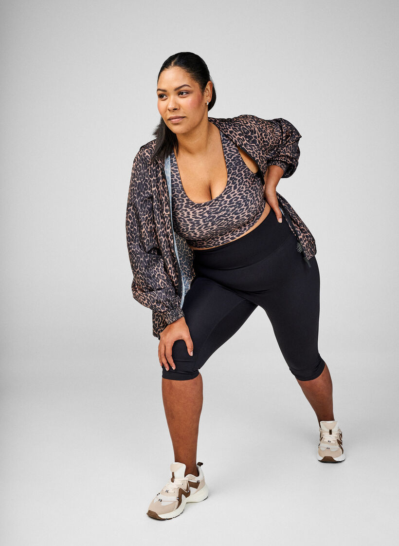 CORE, Squat-proof 3/4 workout leggings met zak, Black, Image