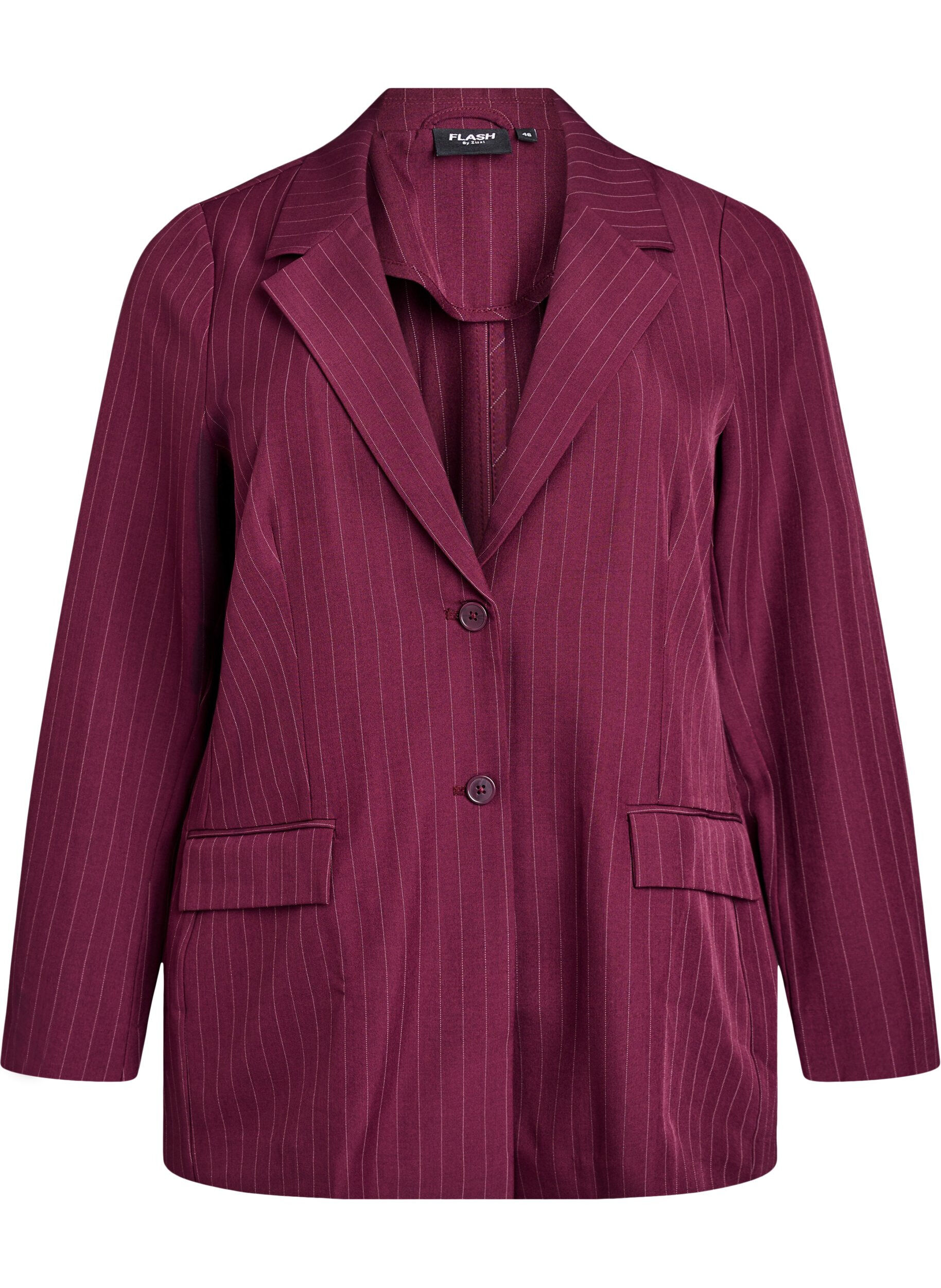 FLASH - Blazer met zakken en splitjes