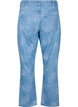 Vera bloemenprint jeans, Blauw, Packshot image number 1