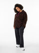 Sportieve teddy fleece jas met ritssluiting, Bruin, Model image number 1