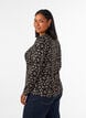 Blouse met lange mouwen, Zwart, Model image number 2