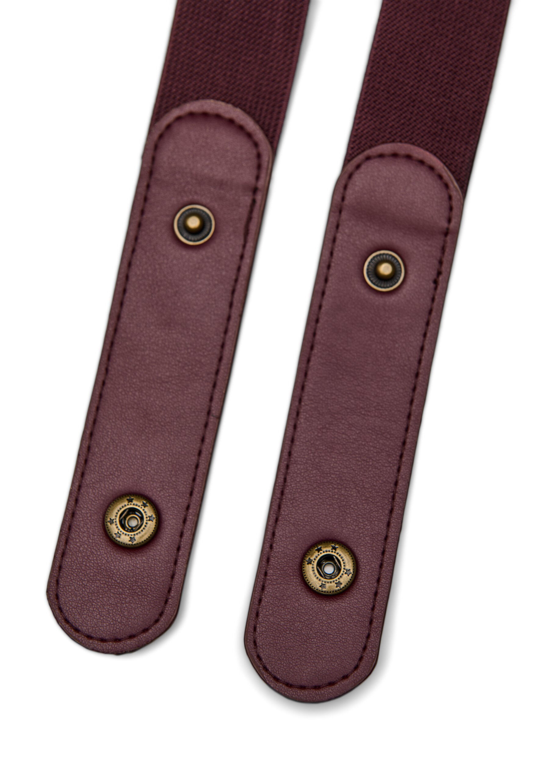 Zizzi Ceinture &eacute;lastique, Bordeaux, Packshot image number 2
