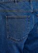 Jeans met wijde pijpen en hoge taille, Blauw, Packshot image number 3