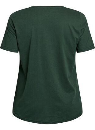 ZizziFLASH - T-shirt met print, Scarab London, Packshot image number 1