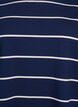 Korte jerseyjurk met strepen, Blauw, Packshot image number 2