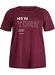 FLASH - T-shirt met motief, Donker Bordeaux, Packshot image number 0