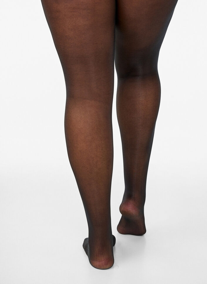 Collants 30 deniers ind&eacute;maillables, Noir, Packshot image number 2