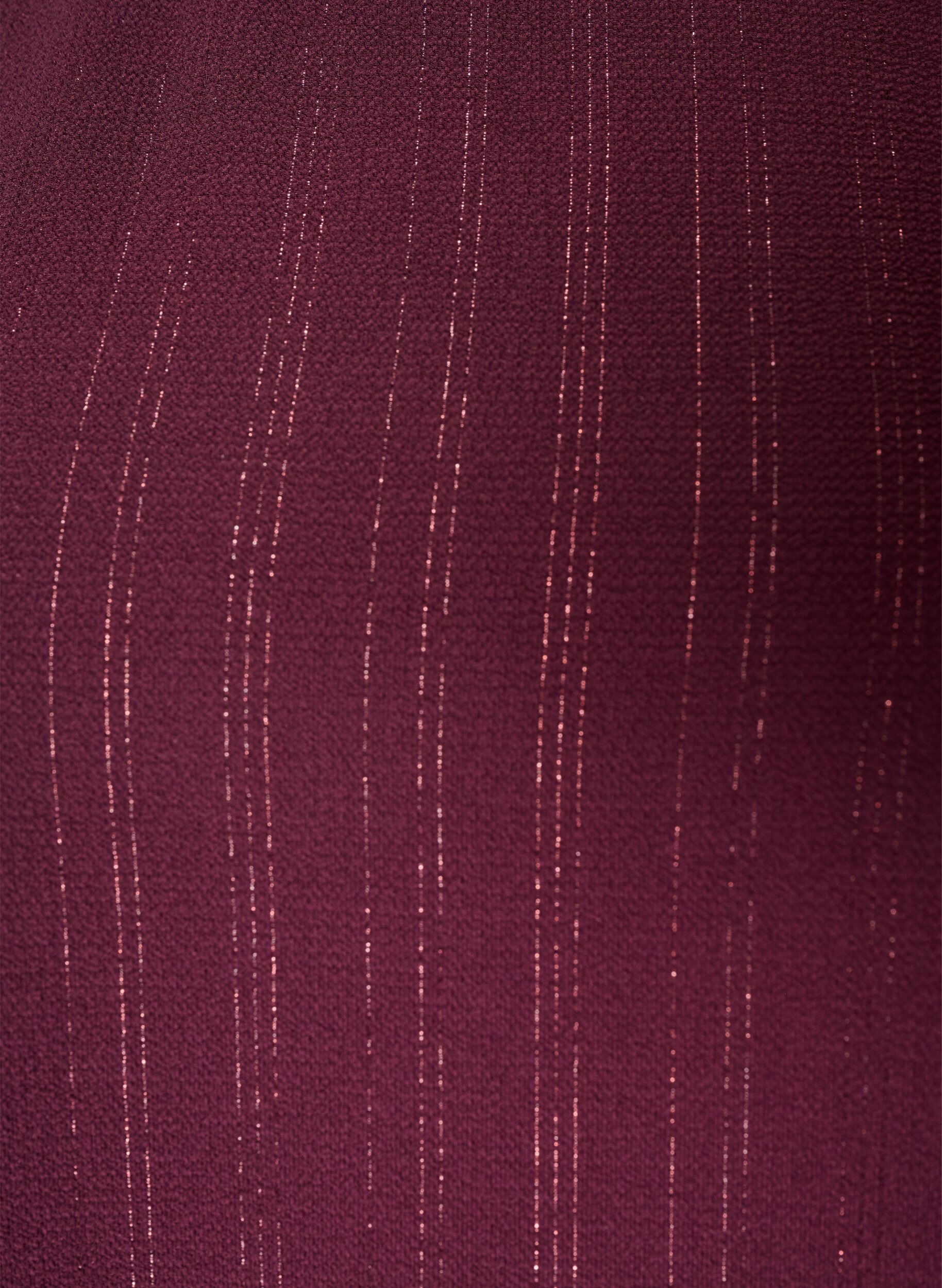 ZizziBlouse met glitter, Rood, Packshot image number 2