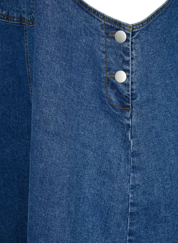 Denim tuinjurkje, Blauw, Packshot image number 3