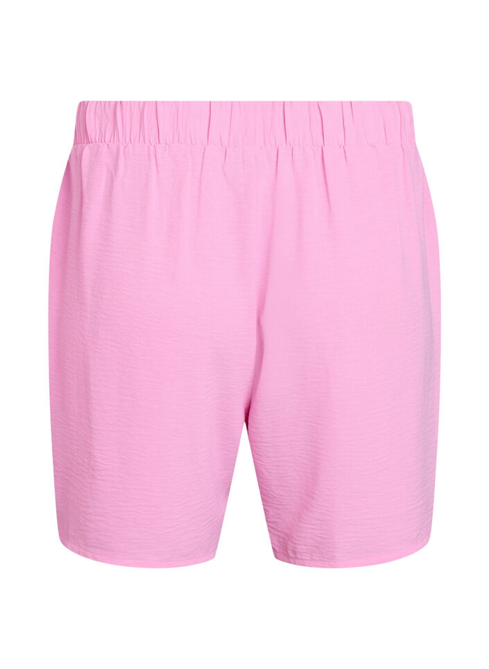 Short avec poches et ceinture &eacute;lastique, Rose, Packshot image number 1