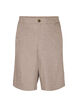 Losse Bermuda-shorts met hoge taille, Bruin, Packshot image number 0